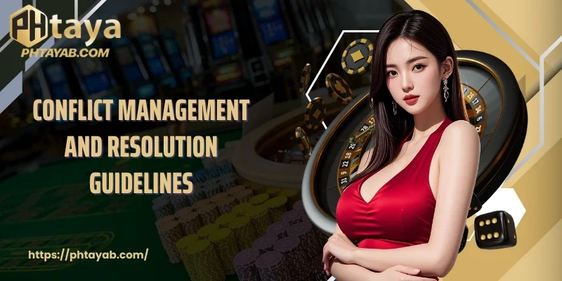 Conflict management and resolution guidelines