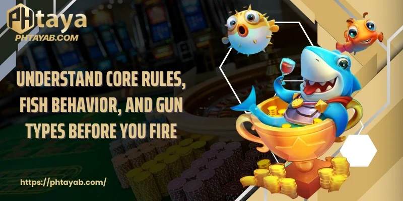 Understand core rules, fish behavior, and gun types before you fire